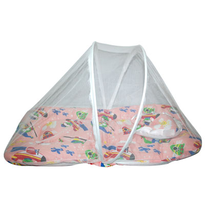 "Baby Bed with closed Net  - 335 - Click here to View more details about this Product